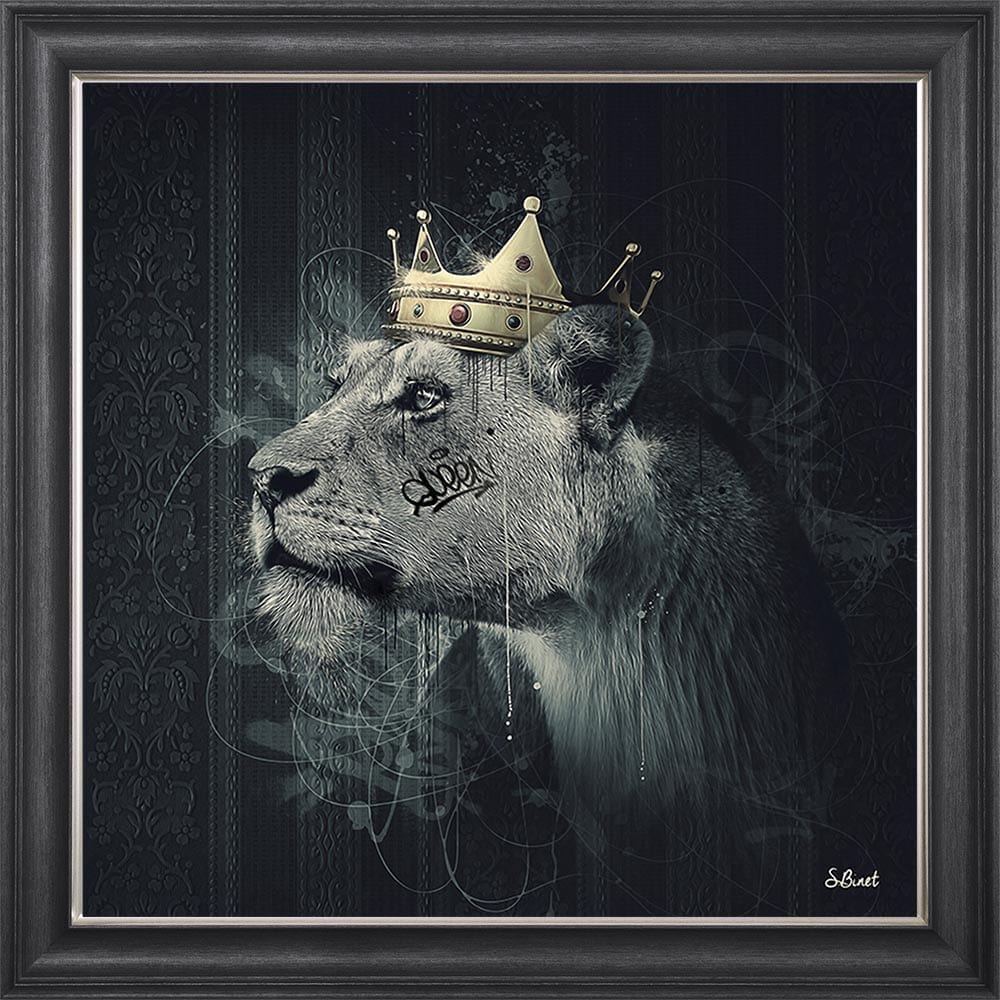 Lion Mafia Queen By Sylvain Binet *TO CLEAR* - TheArtistsQuarter