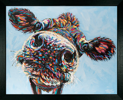 Funny Cow II By  Carolee Vitaleth - TheArtistsQuarter