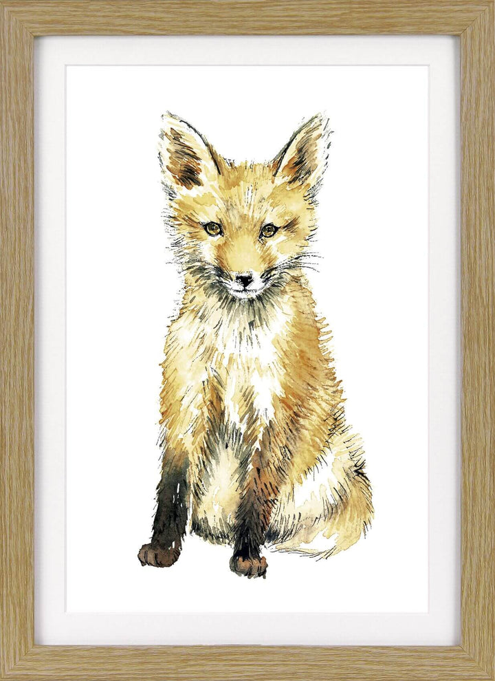 Baby Animals I Fox Cub By Elena Markelova - TheArtistsQuarter