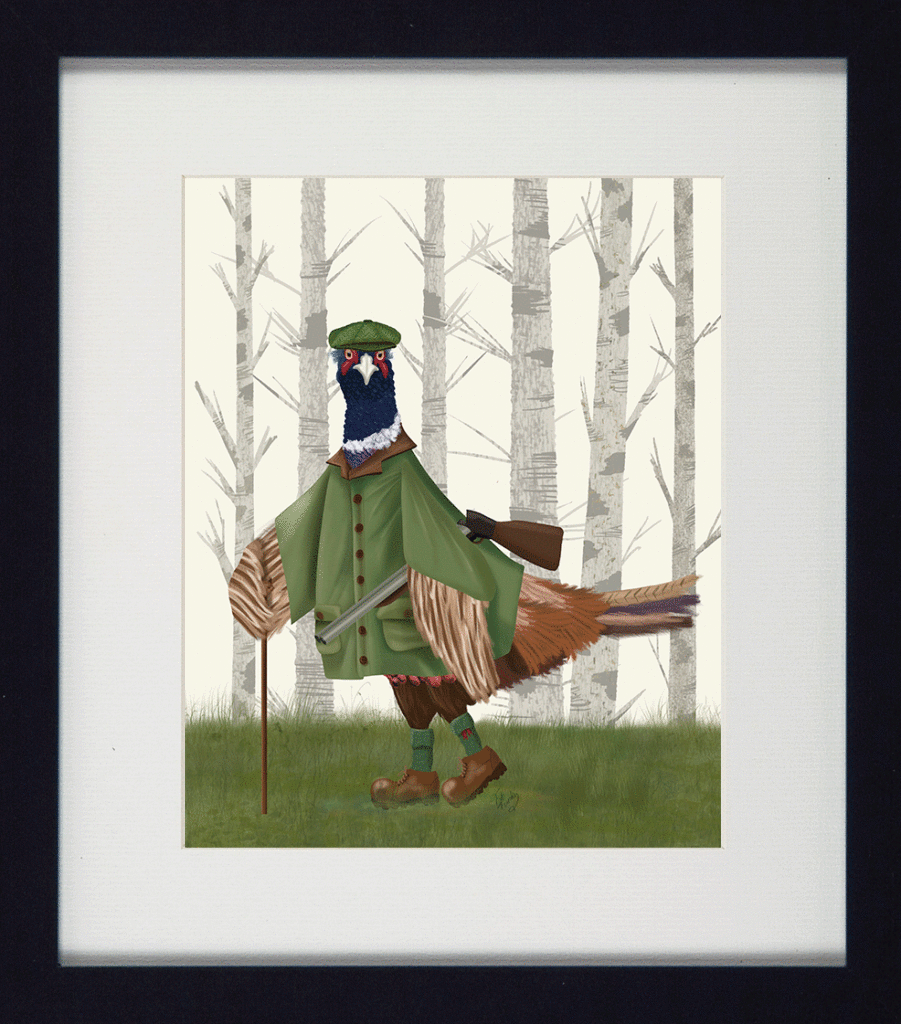 Pheasant Shooting Party I - TheArtistsQuarter