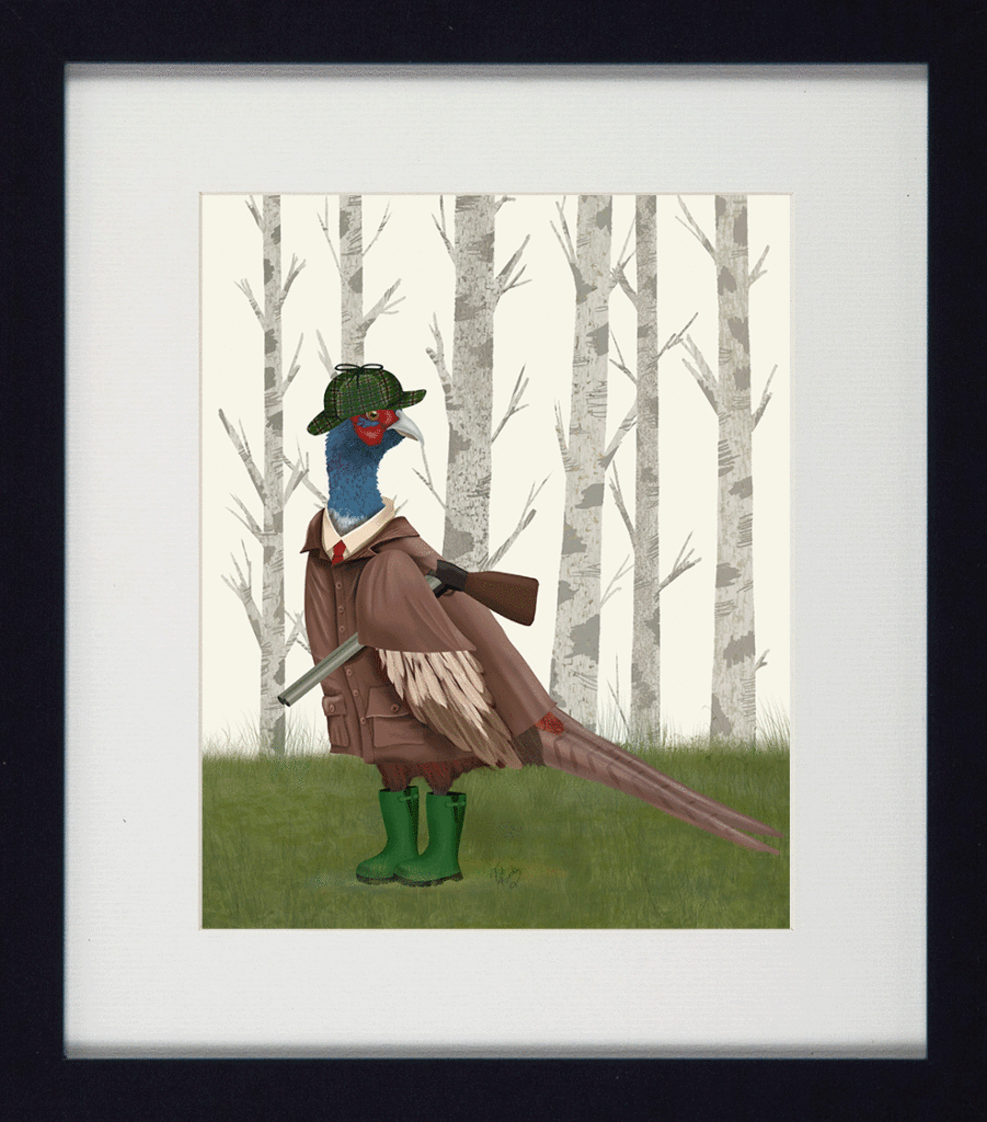 Pheasant Shooting Party II - TheArtistsQuarter