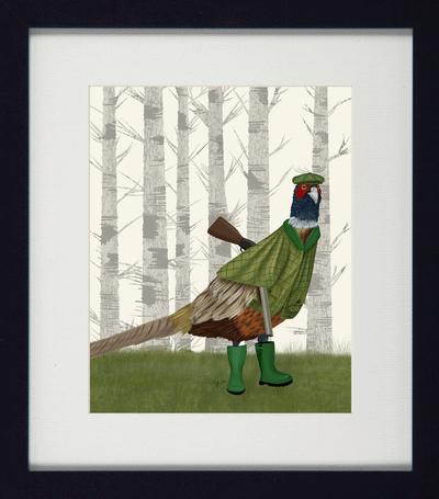 Pheasant Shooting Party III - TheArtistsQuarter