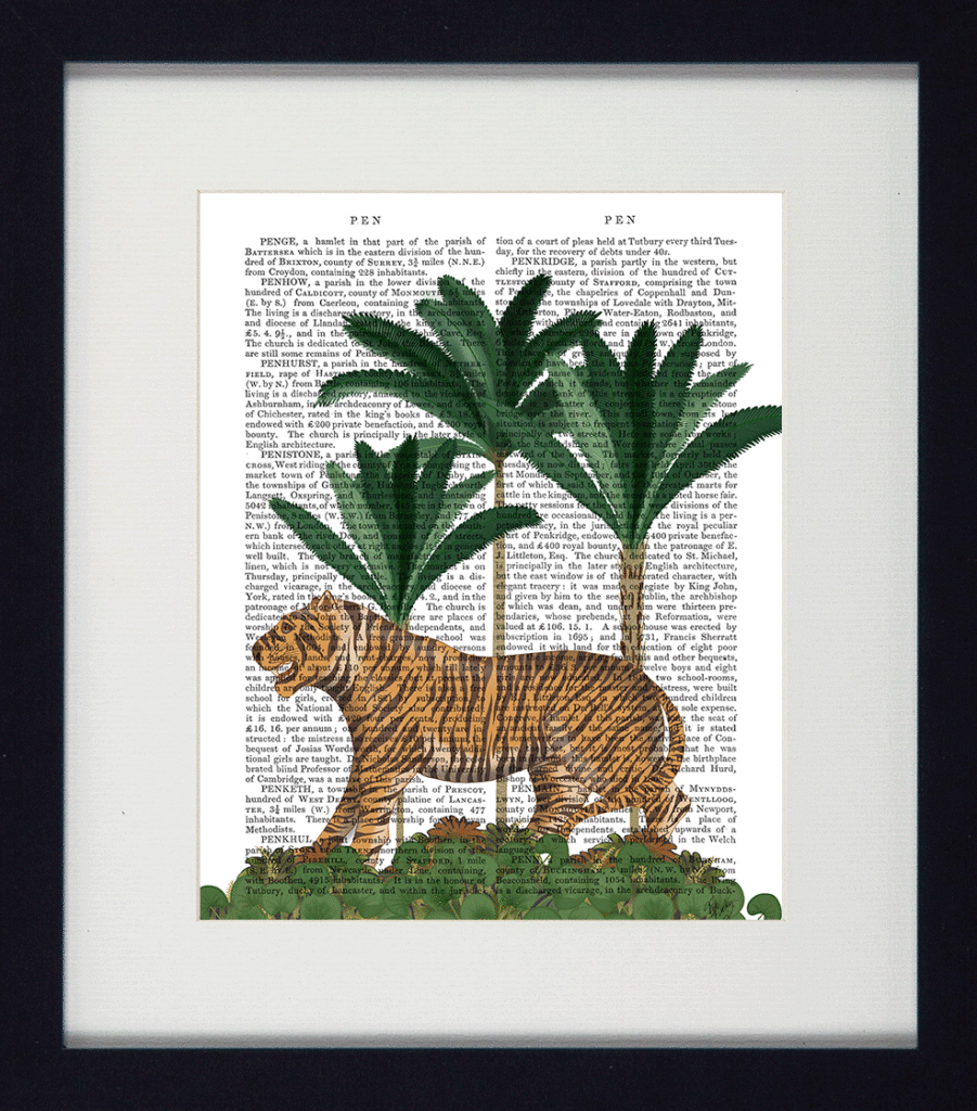 Jungle Animals I Tiger - TheArtistsQuarter
