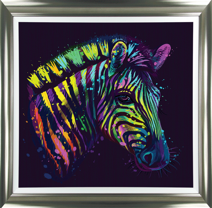 Neon Zebra - TheArtistsQuarter