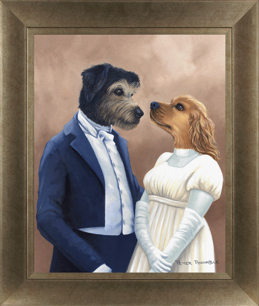 Mr & Mrs Fitzwilliam By Peter Annable - TheArtistsQuarter