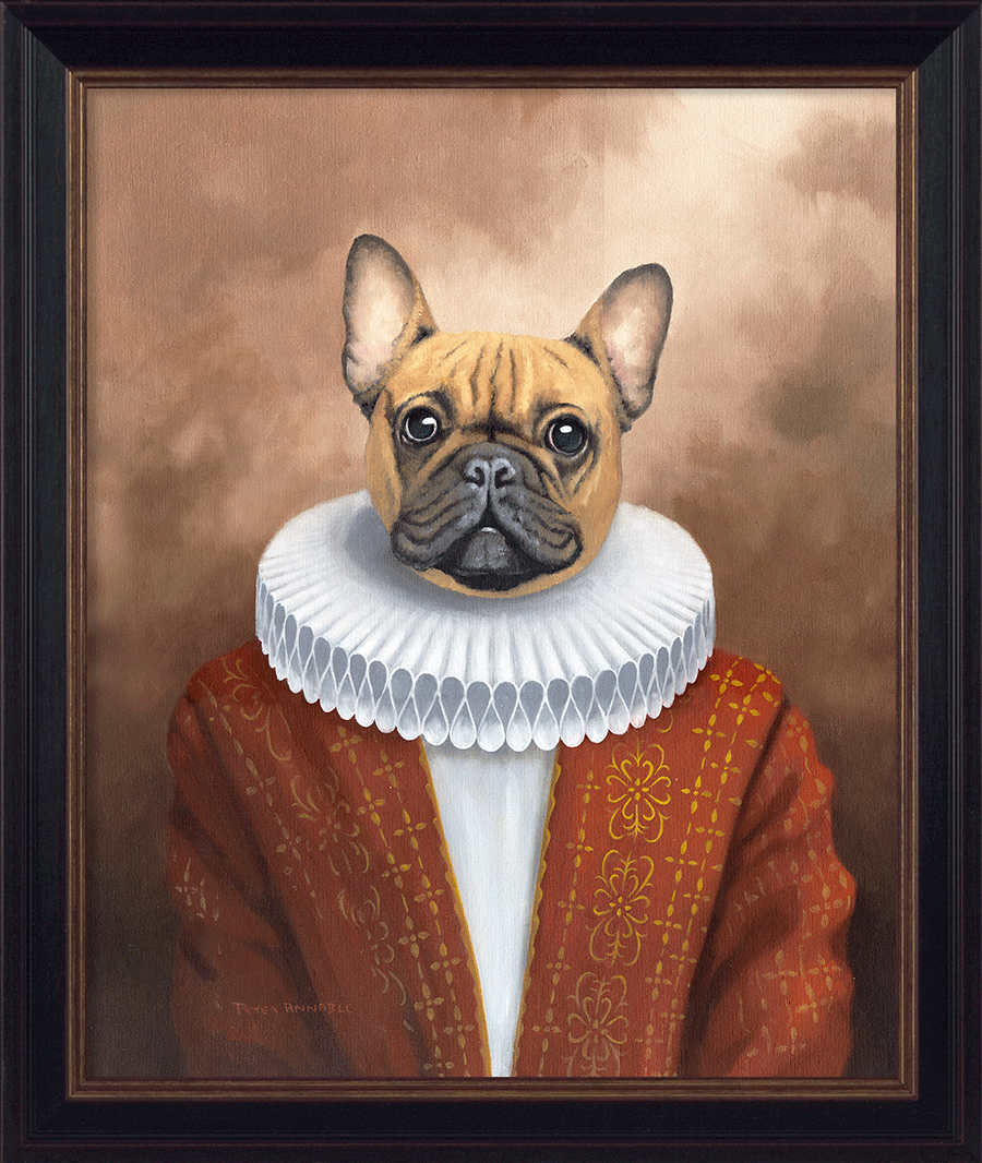 Gaston (Small) By Peter Annable French Bulldog - TheArtistsQuarter