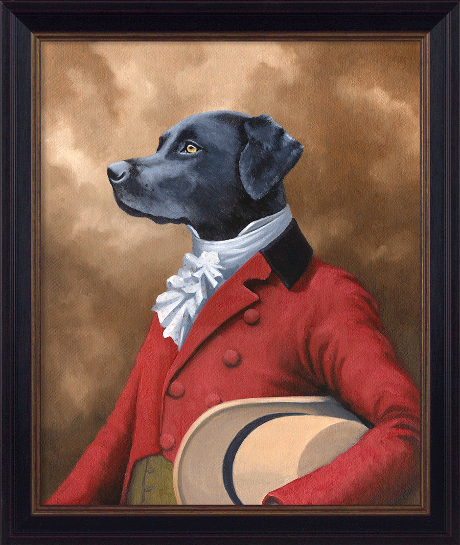 Viscount Theodore (Small) By Peter Annable Labrador - TheArtistsQuarter