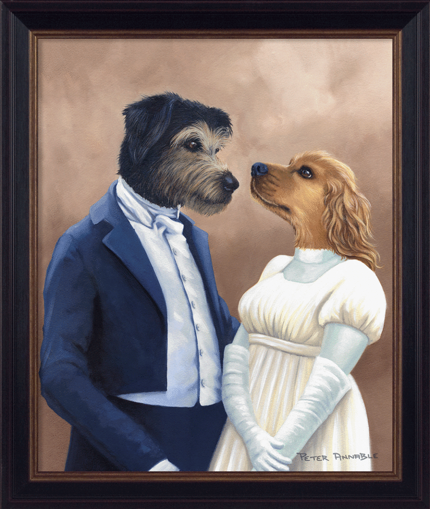 Mr & Mrs Fitzwilliam (Small) By Peter Annable - TheArtistsQuarter