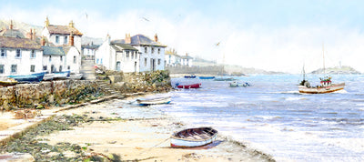 Cornwall Harbour By Richard MacNeil *EXCLUSIVE* - TheArtistsQuarter