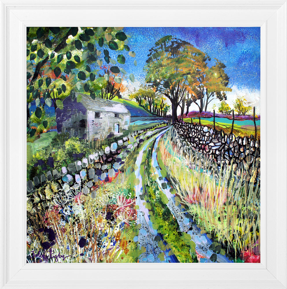 Dales Barn By Julia Rigby - TheArtistsQuarter