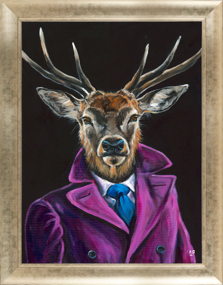 Randolph (Large Gold Edition) By Louise Brown - TheArtistsQuarter