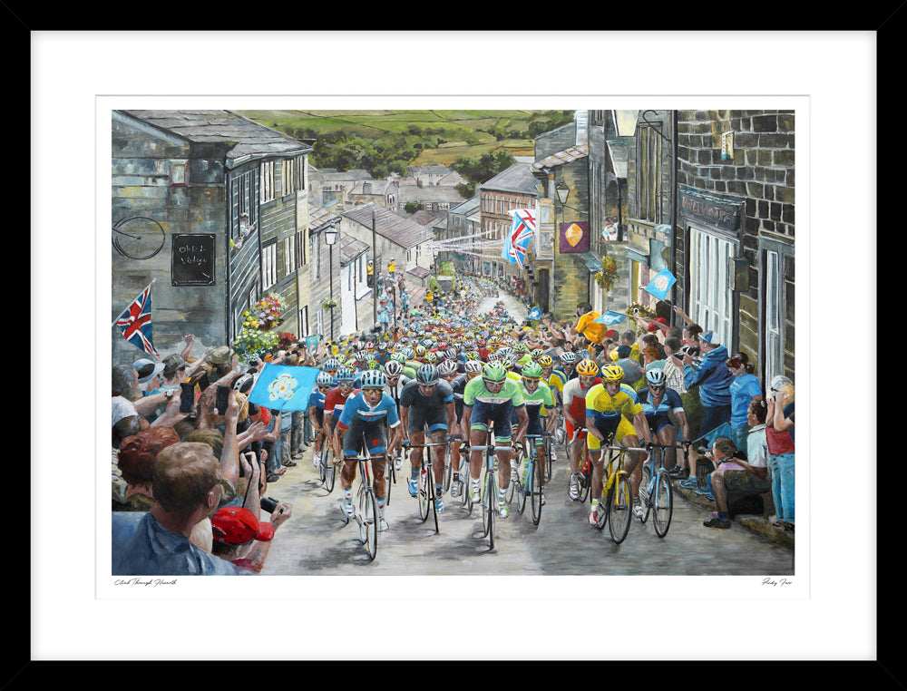 Climb Through Howarth By Andy Farr - TheArtistsQuarter