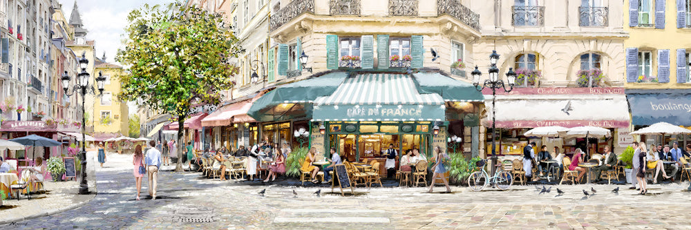 French Cafe By MacNeil - TheArtistsQuarter