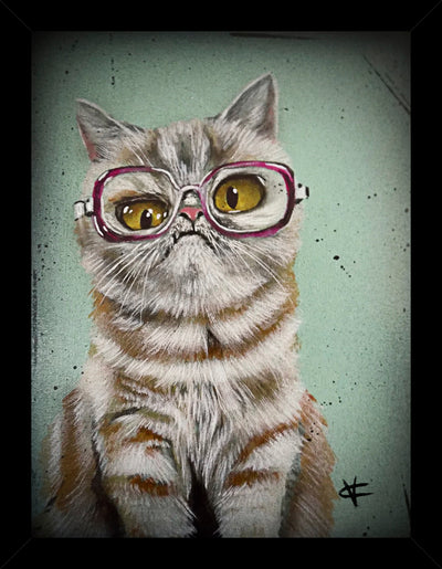 Deidre's Cat By Victoria Coleman - TheArtistsQuarter