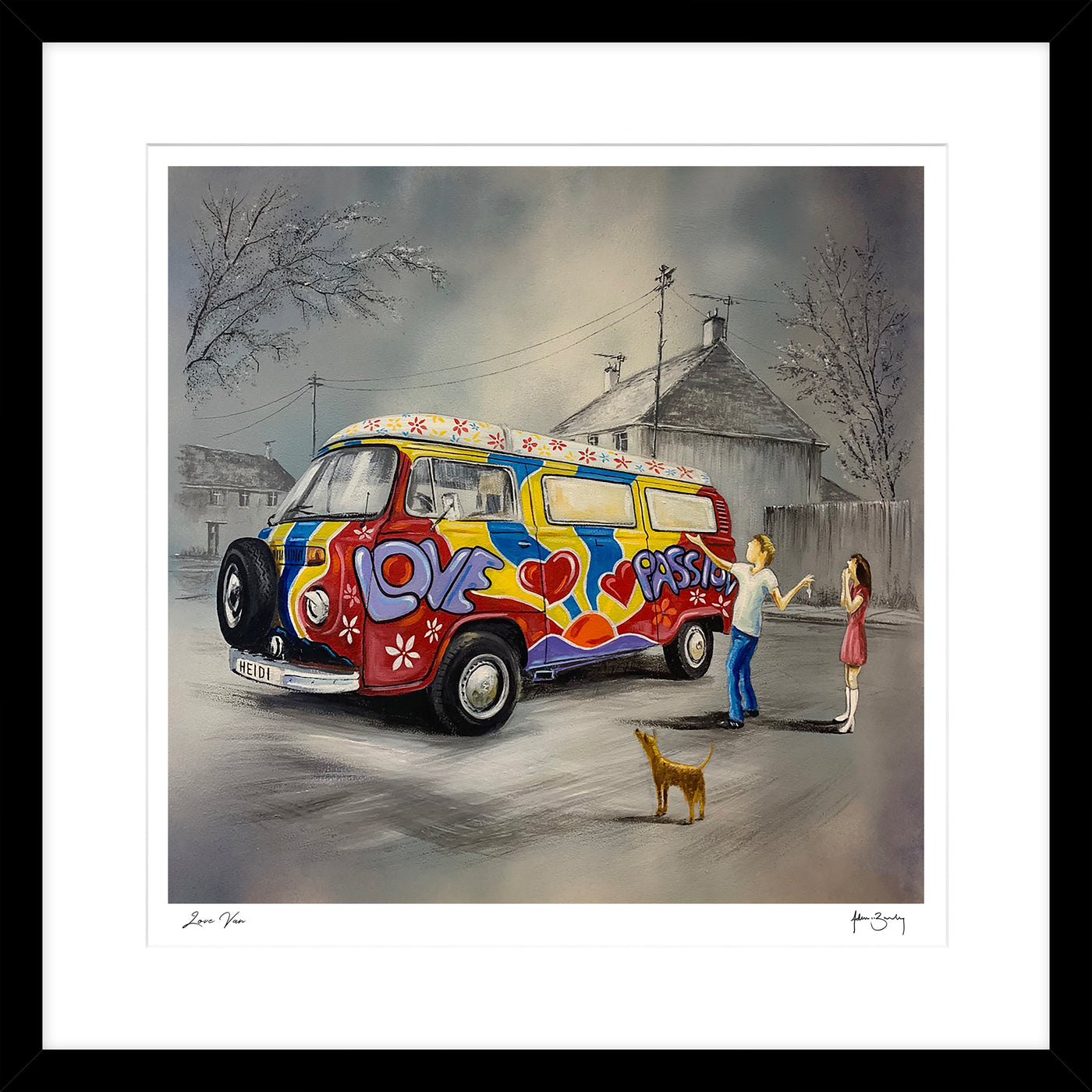 Love Van By Adam Barsby - TheArtistsQuarter
