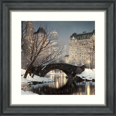 Winter Central Park (Large) By Rod Chase - TheArtistsQuarter