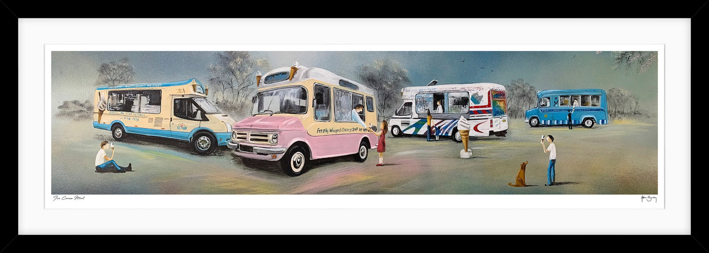 Ice Cream Meet By Adam Barsby *NEW* - TheArtistsQuarter