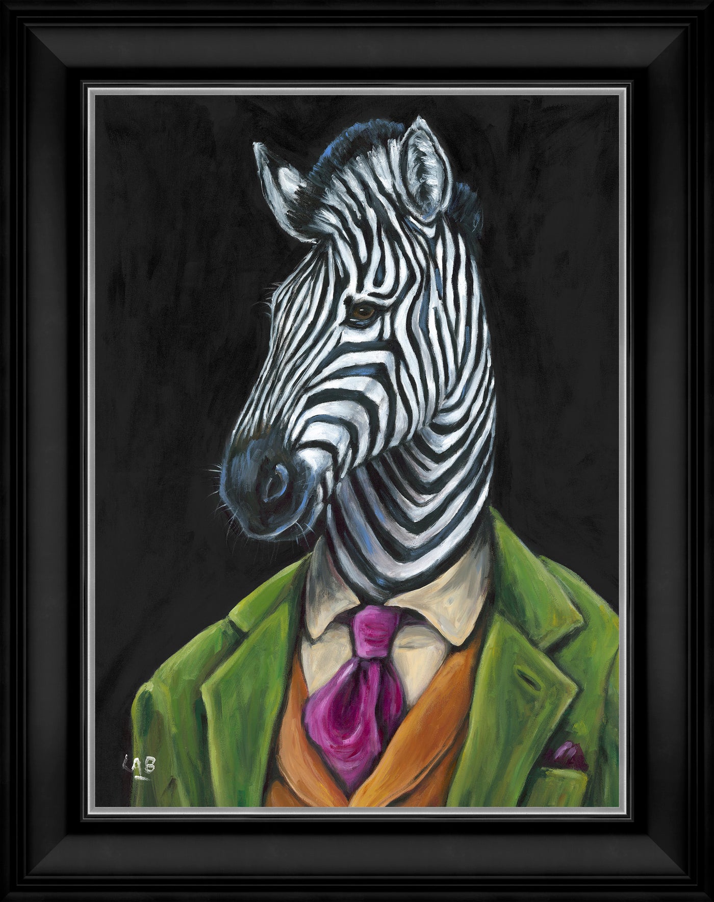 Zachariah Zebra By Louise Brown *LAST ONE* - TheArtistsQuarter