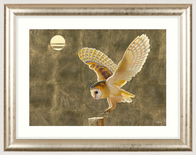 Gold Owl By John Taylor *NEW* - TheArtistsQuarter