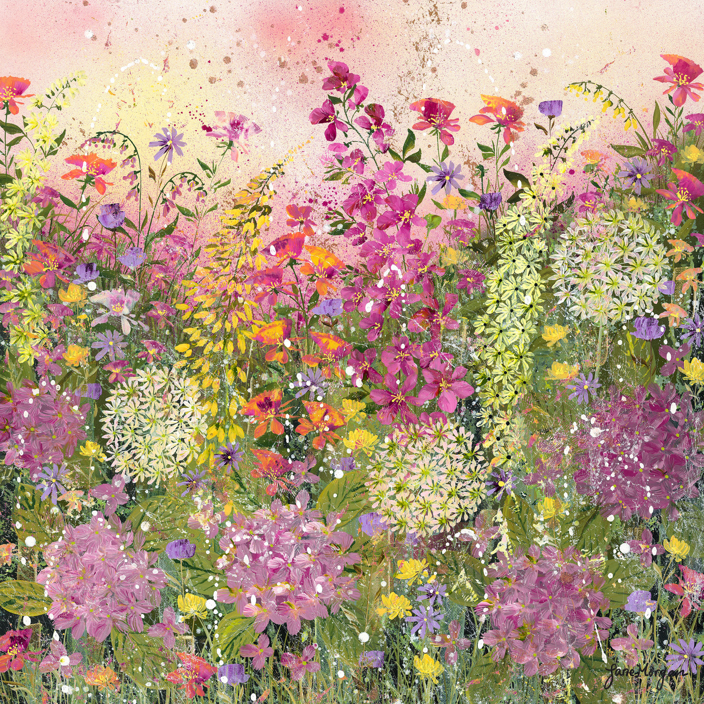 Summertime Vibes Canvas By Jane Morgan - TheArtistsQuarter