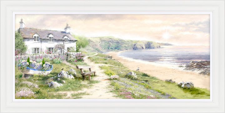 Sea View Cottage By Richard MacNeil *To be discontinued, last chance to order - TheArtistsQuarter