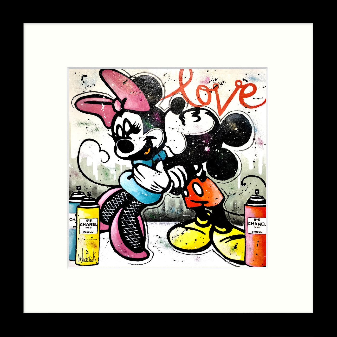 Spray Can Love (Small) By Patrick Cornée - TheArtistsQuarter