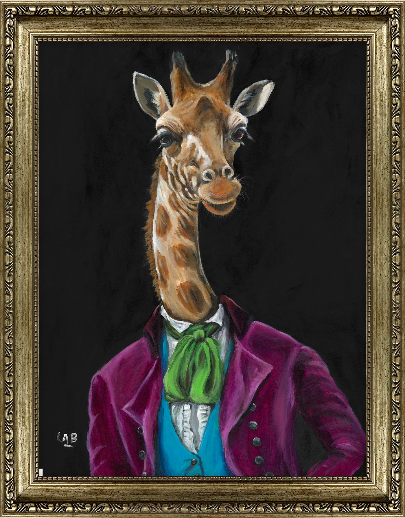 Sir Gerald Giraffe (Small) By Louise Brown *EXCLUSIVE* - TheArtistsQuarter