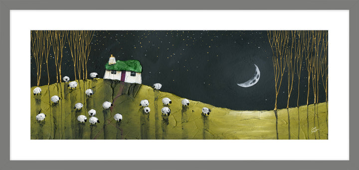 Resting Flock By Geoff Beckett Ex Gallery - TheArtistsQuarter