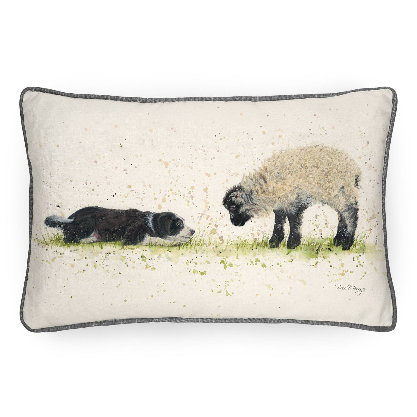 Nice to Meet Ewe Large Cushion By Bree Merryn *NEW* - TheArtistsQuarter