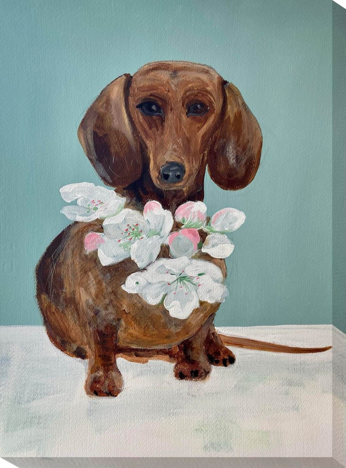 Penelope Loves Pear Blossom By Fay Shoesmith - TheArtistsQuarter