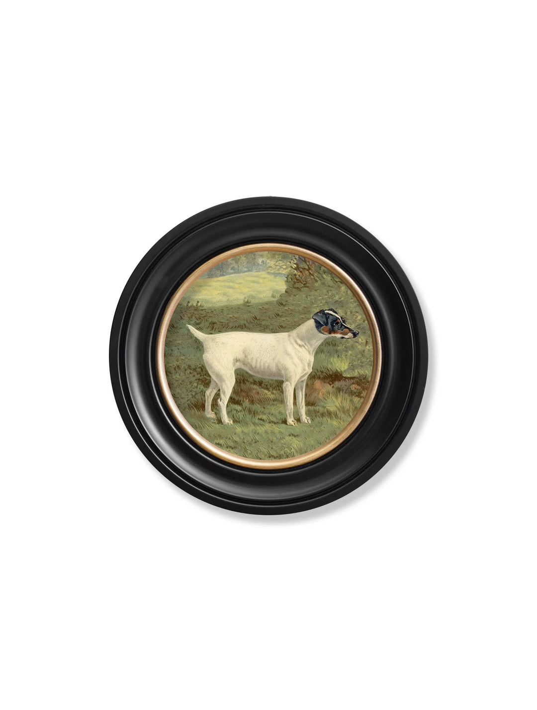 c.1881 Terriers - Round Frame - TheArtistsQuarter