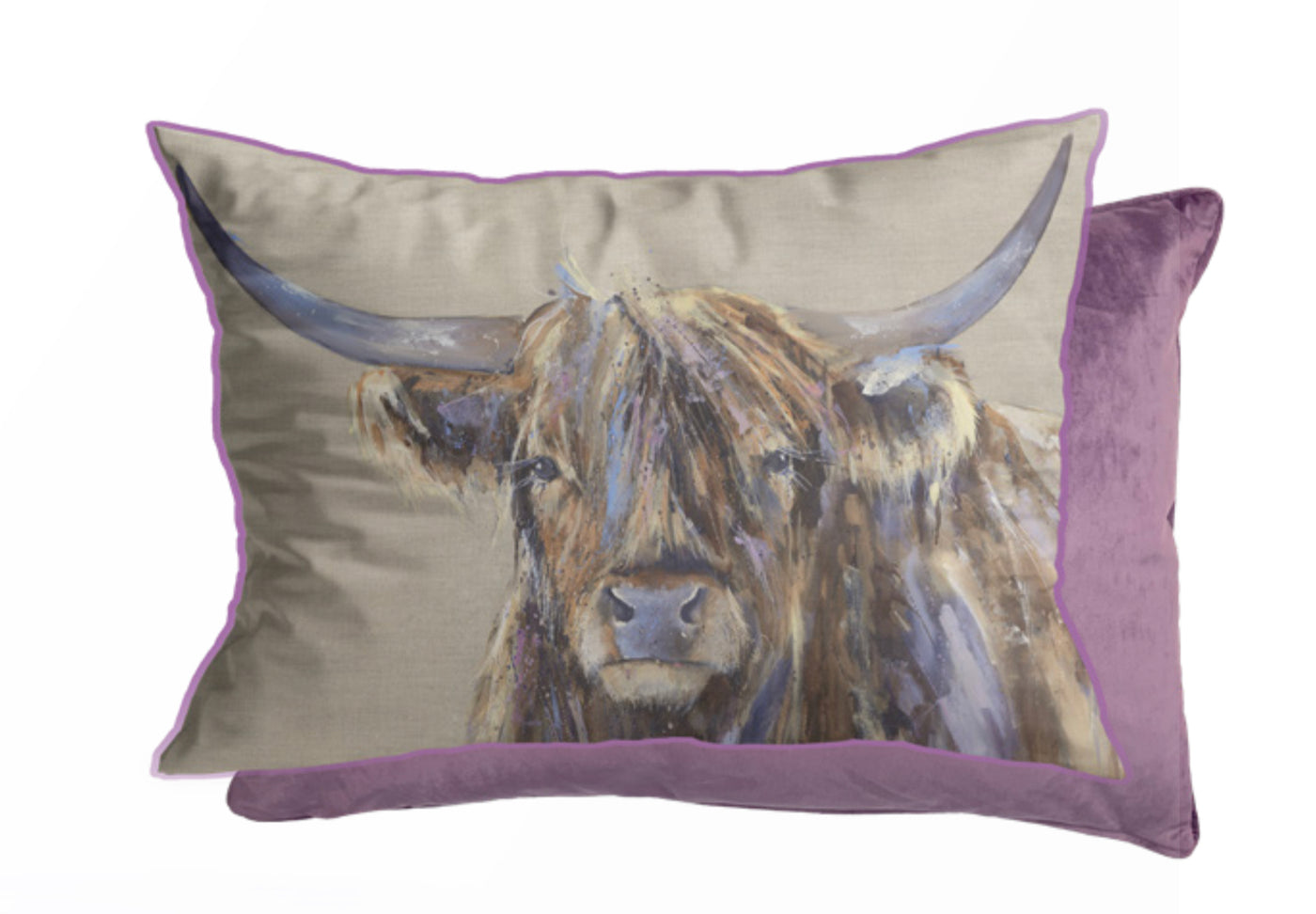 Archie Cushion By Louise Luton **TO CLEAR** - TheArtistsQuarter