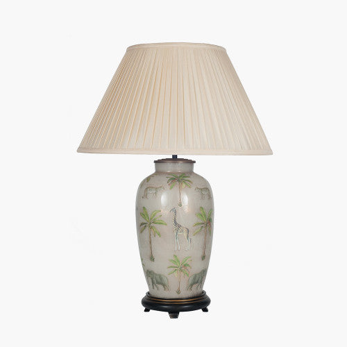 Jenny Worrall 48cm Safari Tall Glass Table Lamp Base *AWAITING STOCK* - TheArtistsQuarter