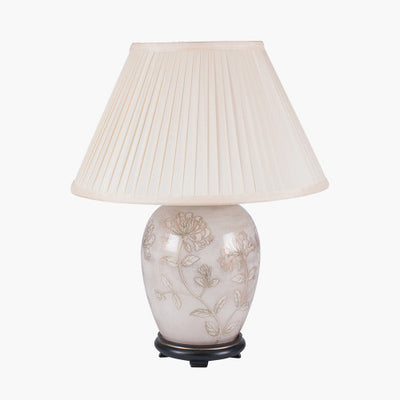 Jenny Worrall 35cm Honeysuckle Medium Glass Table Lamp Base *AWAITING STOCK* - TheArtistsQuarter