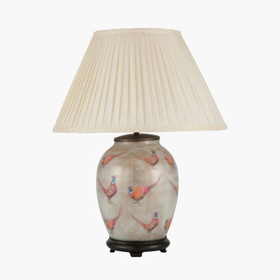 Jenny Worrall 35cm Pheasant Medium Glass Table Lamp Base - TheArtistsQuarter