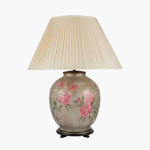 Jenny Worrall 42cm Rhododendron Large Glass Table Lamp Base - TheArtistsQuarter