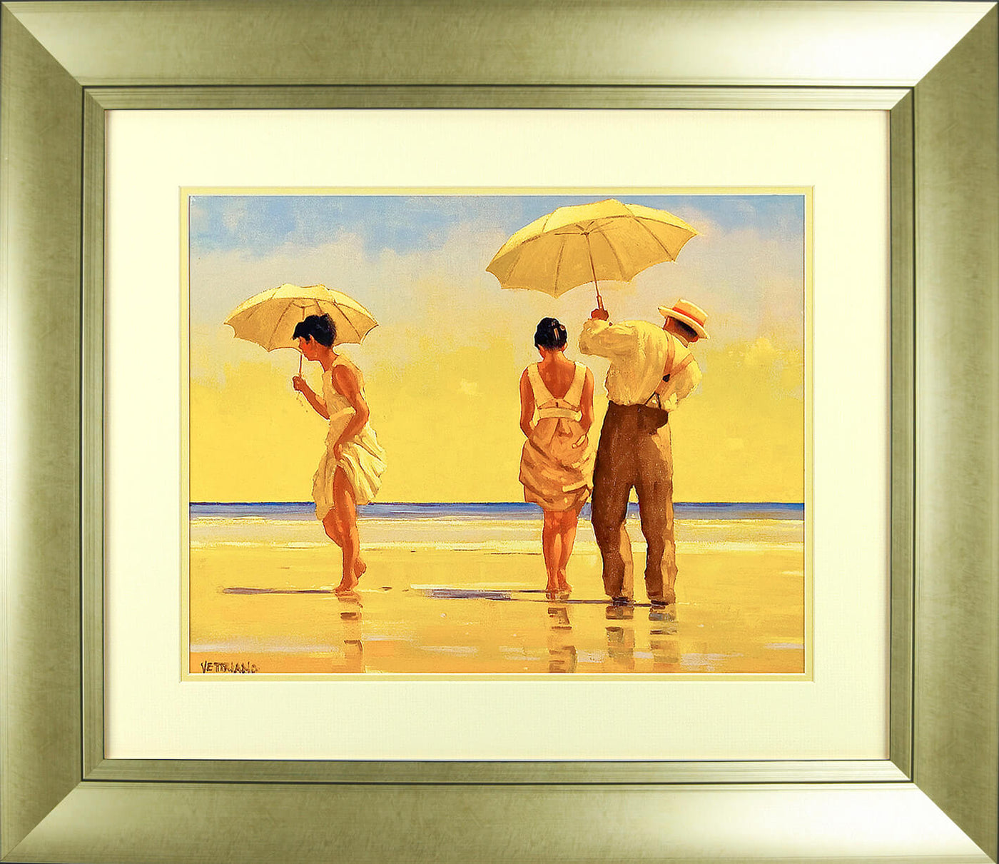 Mad Dogs By Jack Vettriano - TheArtistsQuarter