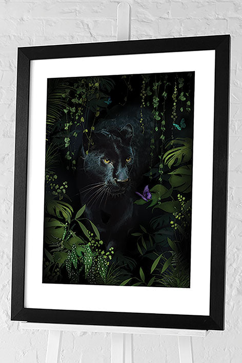 Black Panther By Summer Thornton - TheArtistsQuarter