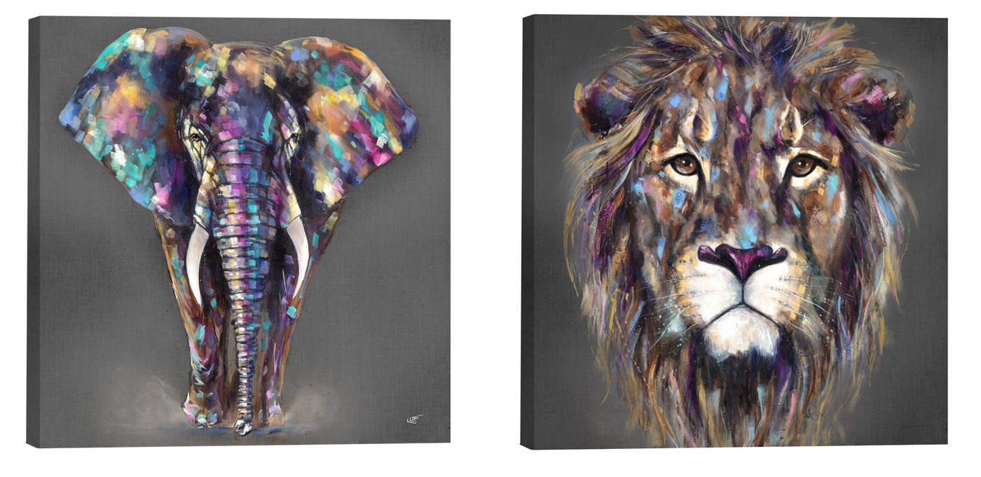 Hugo (Medium Canvas) By Louise Luton *EXCLUSIVE TO CLEAR* - TheArtistsQuarter