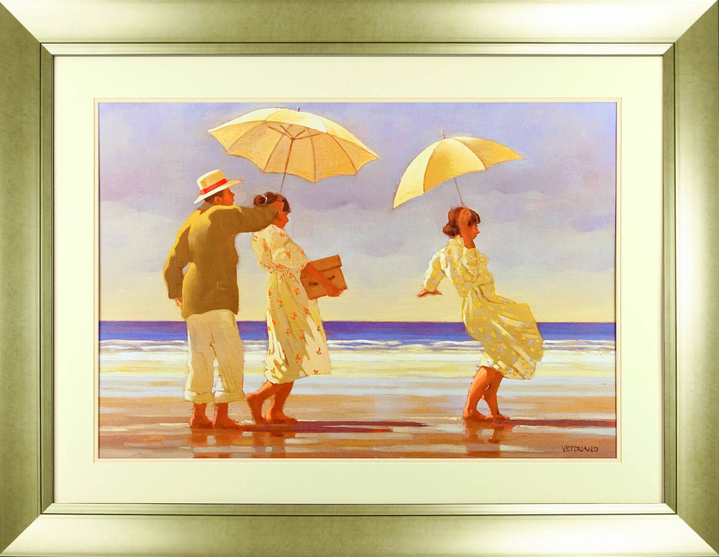 The Picnic Party By Jack Vettriano - TheArtistsQuarter