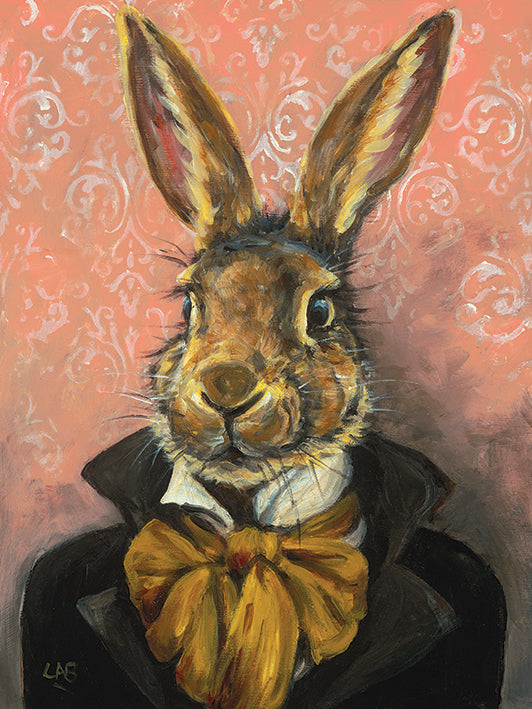 Lord Bunnykins Canvas By Louise Brown - TheArtistsQuarter