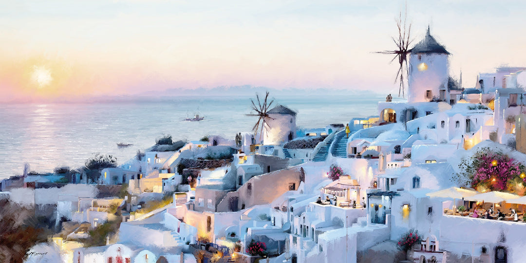 Santorini By MacNeil - TheArtistsQuarter