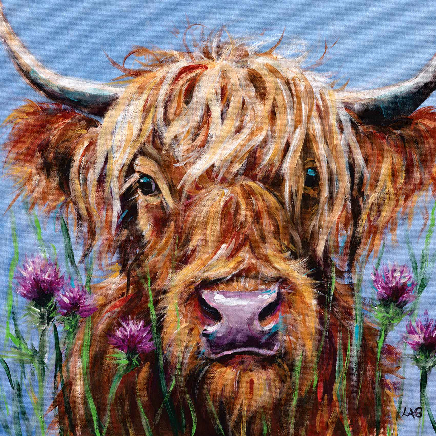 Highlander (Small) By Louise Brown - TheArtistsQuarter