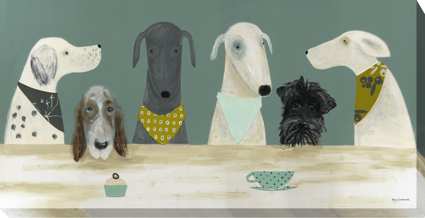 Arnold's Dinner Party By Fay Shoesmith - TheArtistsQuarter