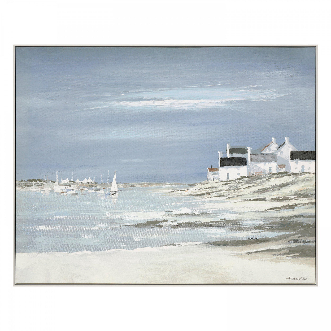 Calm Harbour By Anthony Waller - TheArtistsQuarter