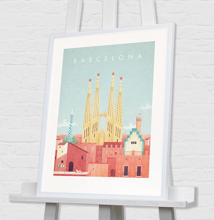 Barcelona By Henry Rivers - TheArtistsQuarter