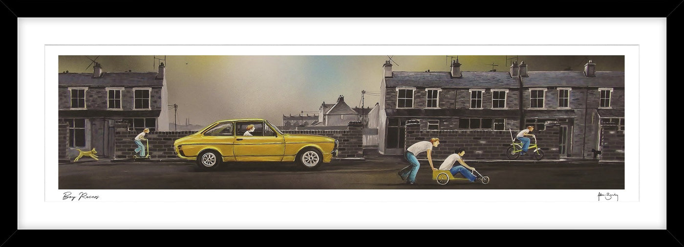 Boy Racers By Adam Barsby. - TheArtistsQuarter