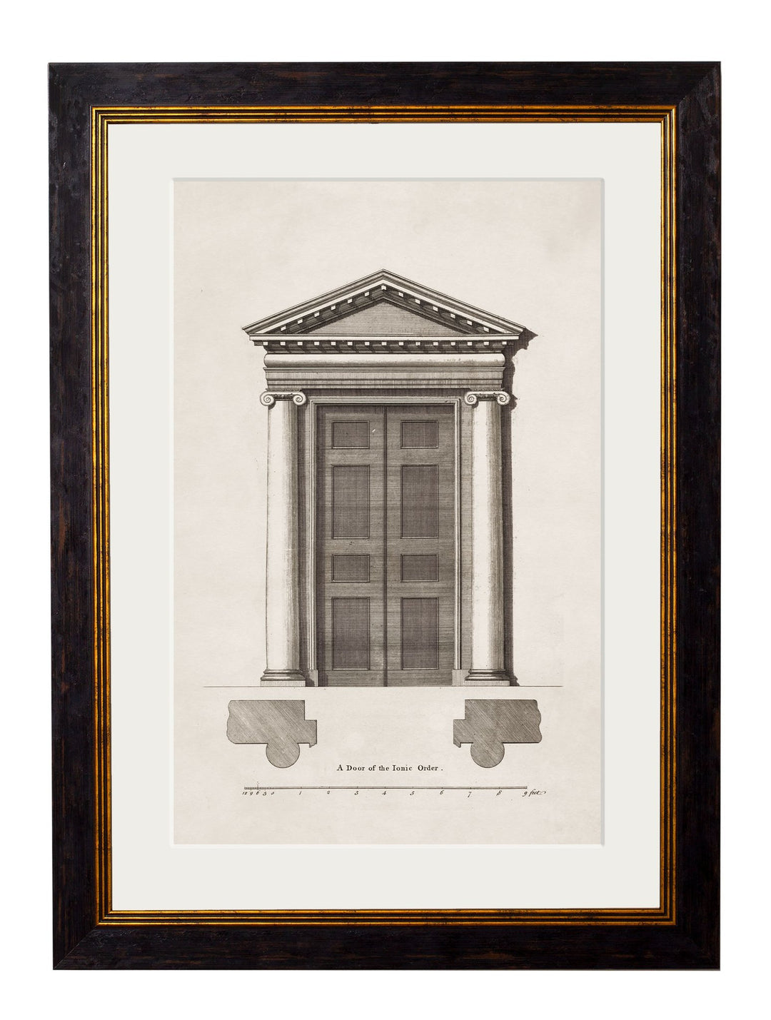 c.1756 Architectural Studies of Doors - TheArtistsQuarter
