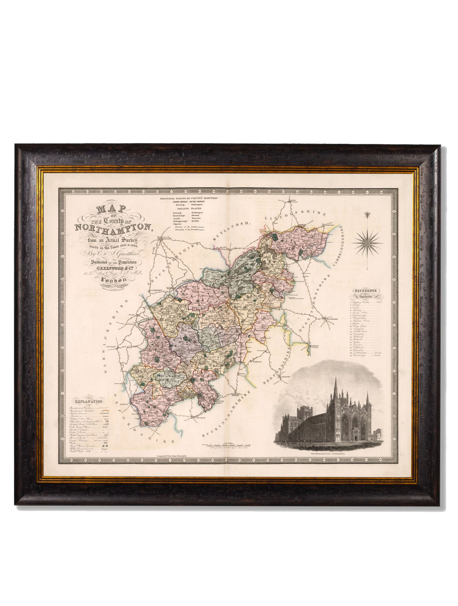 C.1830 County Maps of England
