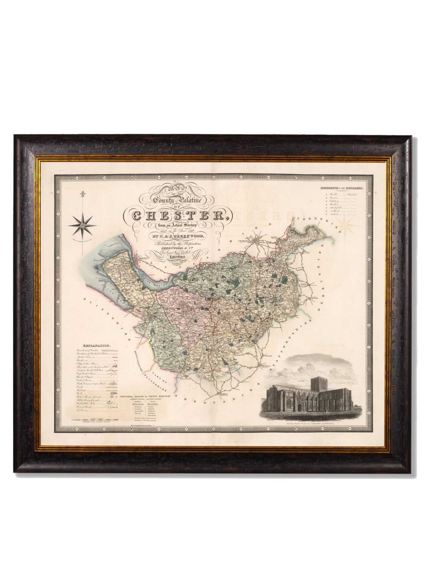 C.1830 County Maps of England - TheArtistsQuarter